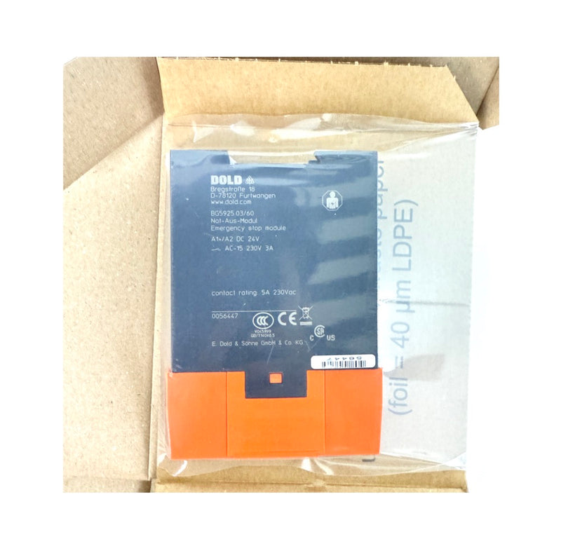 0048714BD5980N.02 61 DC24V  Dold Industrial Module