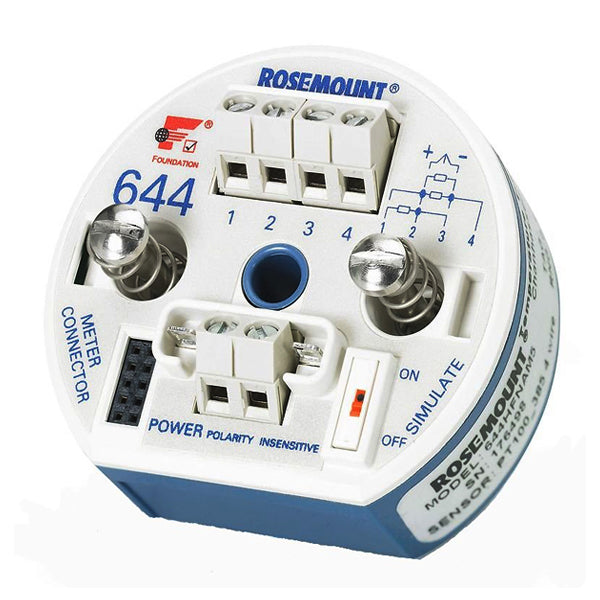 644HAI1J6C8Q4 | Rosemount 644 Temperature Transmitter