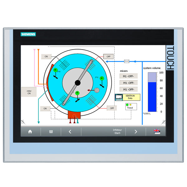 6AG1124-0QC02-4AX0 | Siemens SIPLUS HMI TP1500 Comfort (Spare Part)
