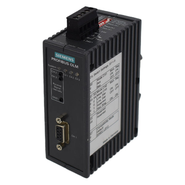 6GK1502-3CD10 | Siemens Profibus OLM/G12-EEC V3.1 Optical Link Module