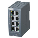 6GK5008-0BA10-1AB2 | Siemens SCALANCE XB008 Unmanaged Ethernet Switch