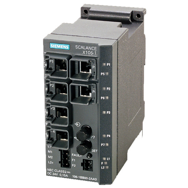 6GK5106-1BB00-2AA3 | Siemens SCALANCE X-100 Unmanaged IE Switch