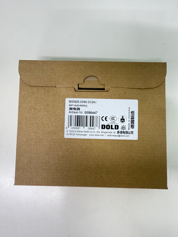 0050086BD5987.02 61 AC50 60HZ 230V  Dold Industrial Module