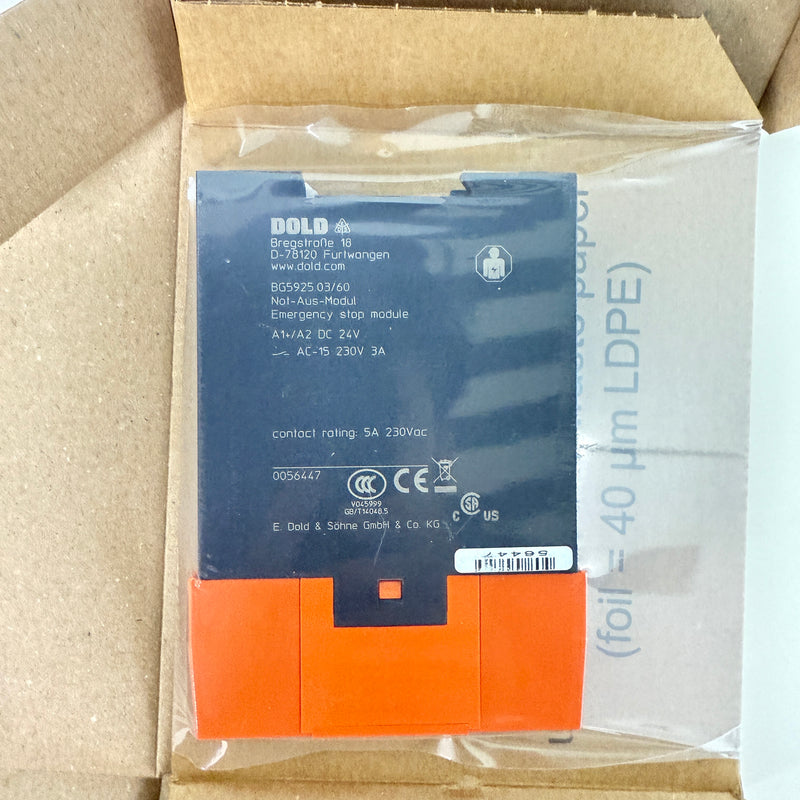 0039818BD5987.02 AC50 60HZ 42V  Dold Industrial Module