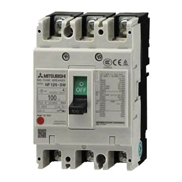 NF125-SVF 3P 100A | Mitsubishi No-Fuse Breaker Fstyle NF-S Series