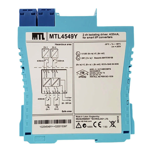 MTL4549Y | MTL Smart Isolating Driver