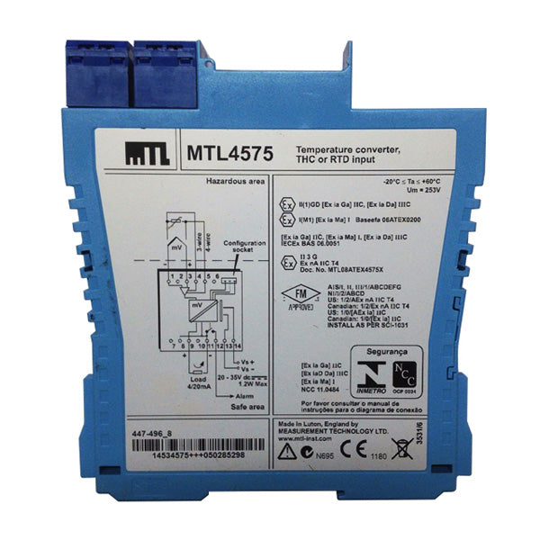 MTL4575 | MTL Temperature Converter