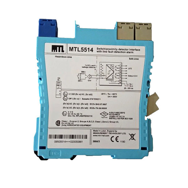 MTL5514 | MTL Switch/Proximity Detector Interface